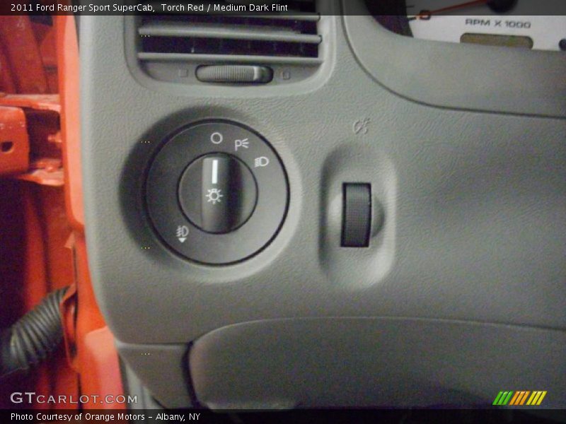 Torch Red / Medium Dark Flint 2011 Ford Ranger Sport SuperCab