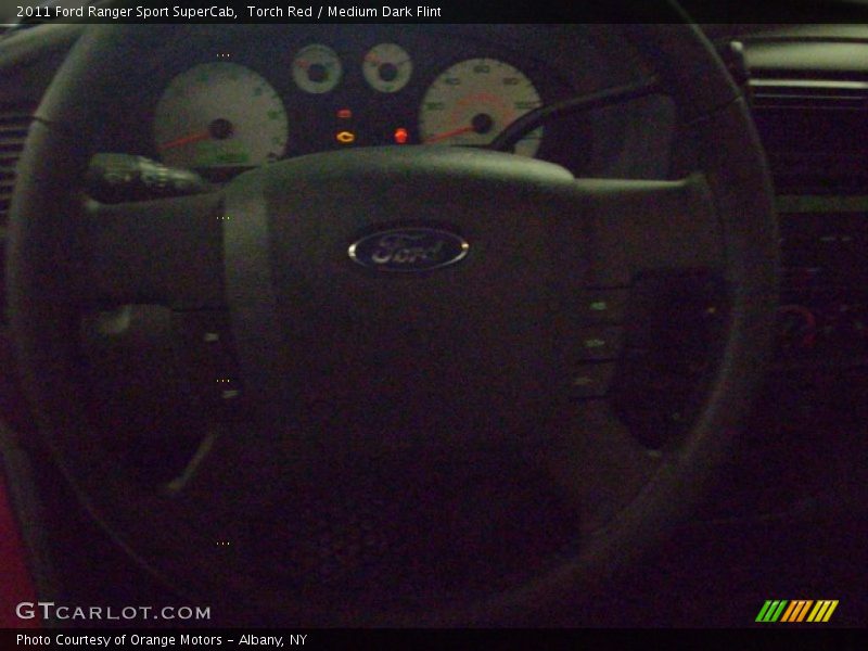 Torch Red / Medium Dark Flint 2011 Ford Ranger Sport SuperCab