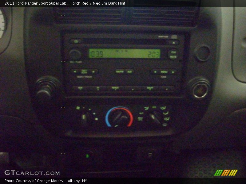 Torch Red / Medium Dark Flint 2011 Ford Ranger Sport SuperCab