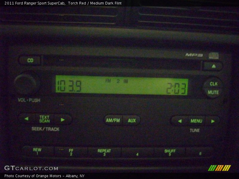 Torch Red / Medium Dark Flint 2011 Ford Ranger Sport SuperCab