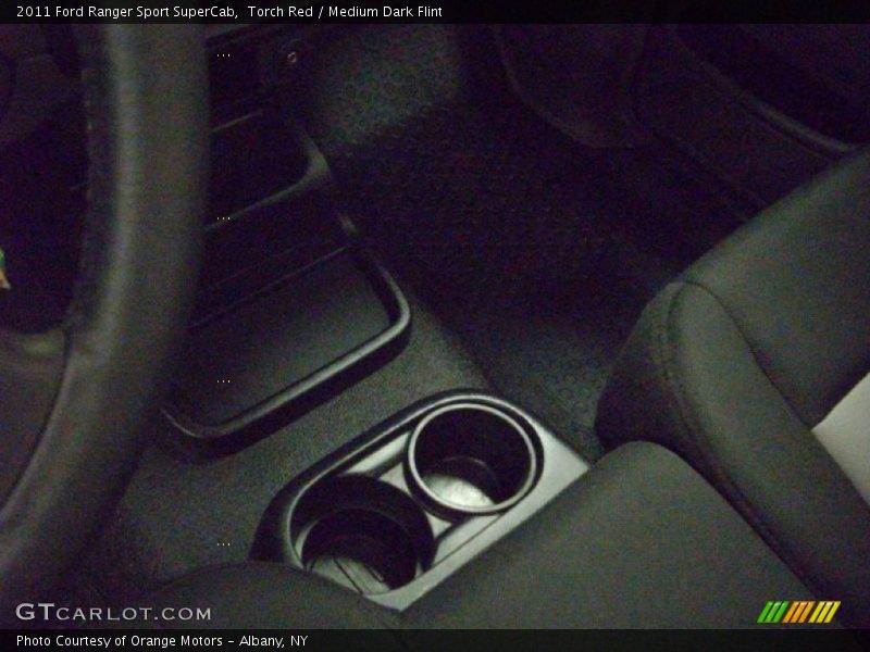 Torch Red / Medium Dark Flint 2011 Ford Ranger Sport SuperCab