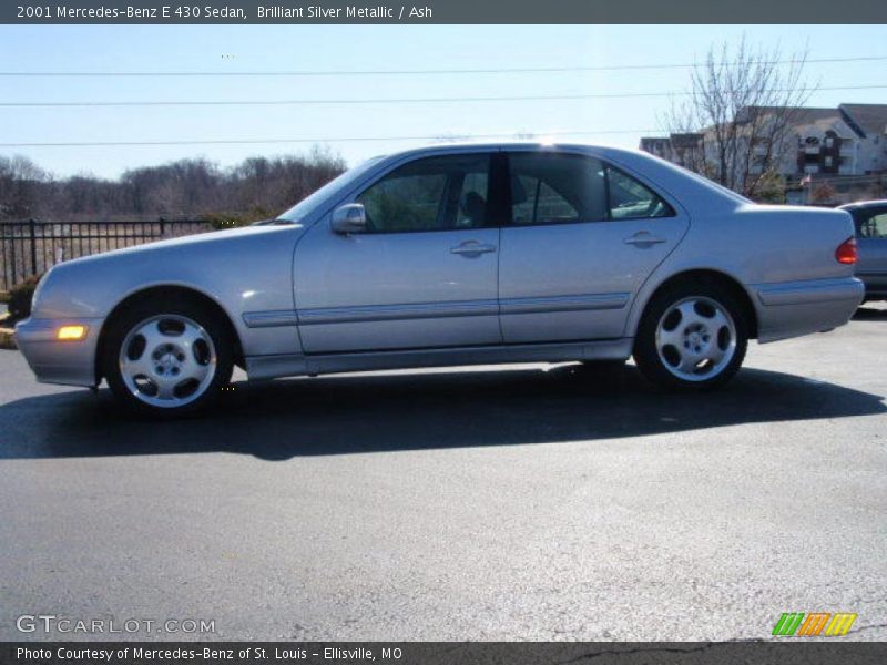 Brilliant Silver Metallic / Ash 2001 Mercedes-Benz E 430 Sedan