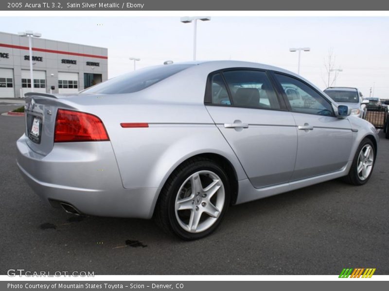 Satin Silver Metallic / Ebony 2005 Acura TL 3.2
