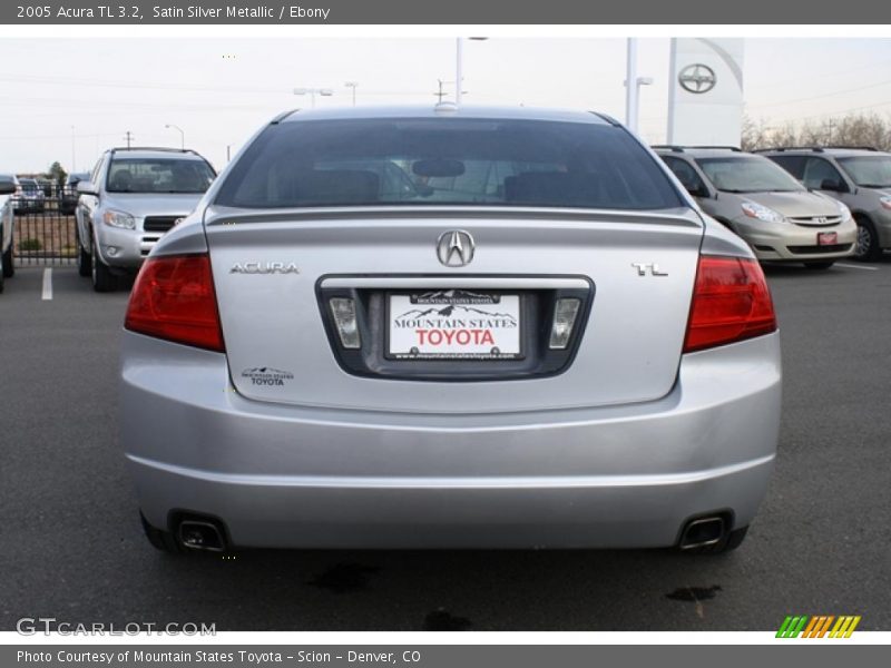 Satin Silver Metallic / Ebony 2005 Acura TL 3.2