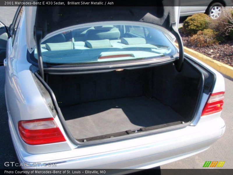 Brilliant Silver Metallic / Ash 2001 Mercedes-Benz E 430 Sedan