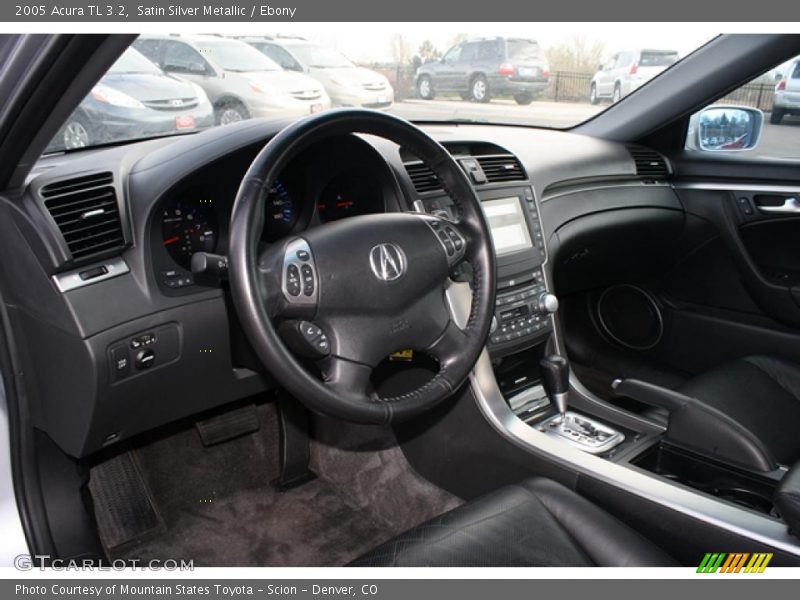 Satin Silver Metallic / Ebony 2005 Acura TL 3.2