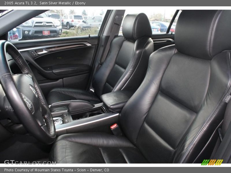 Satin Silver Metallic / Ebony 2005 Acura TL 3.2