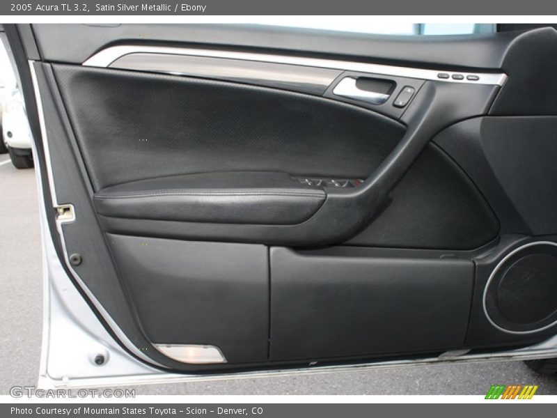 Satin Silver Metallic / Ebony 2005 Acura TL 3.2