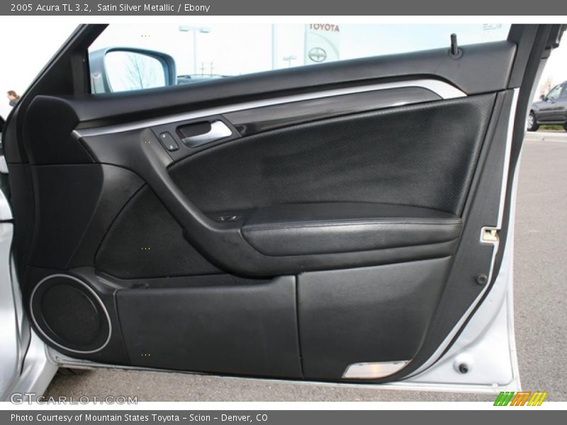 Satin Silver Metallic / Ebony 2005 Acura TL 3.2
