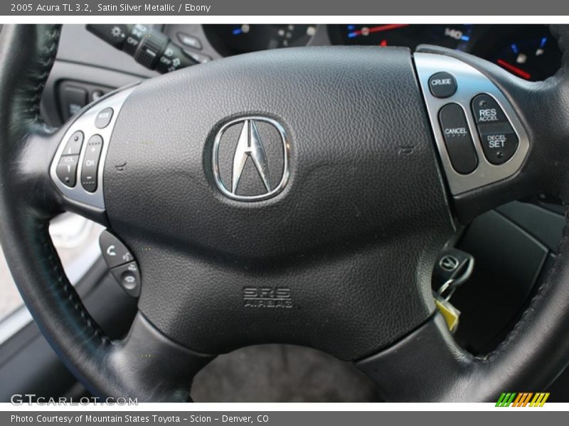 Satin Silver Metallic / Ebony 2005 Acura TL 3.2