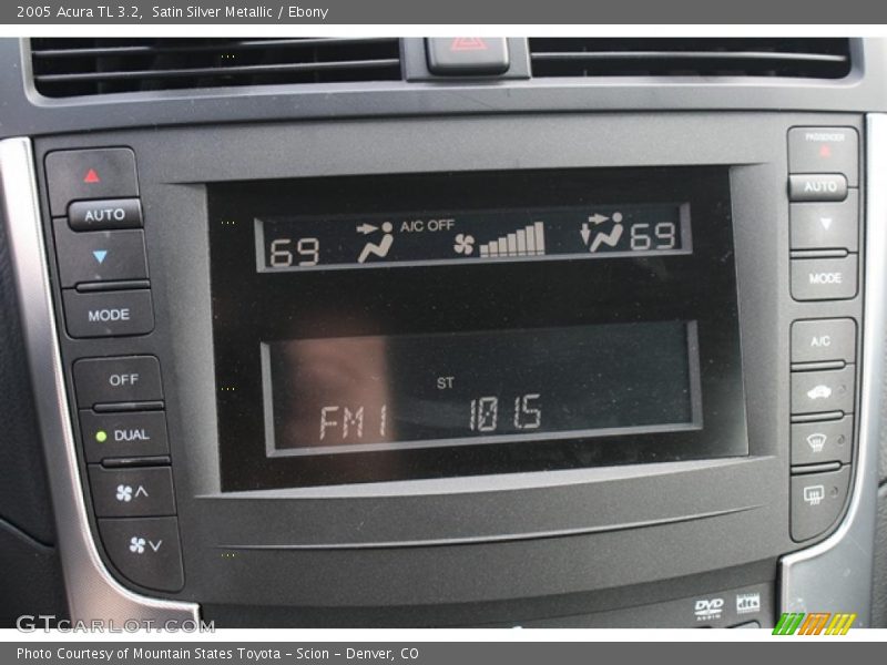 Satin Silver Metallic / Ebony 2005 Acura TL 3.2
