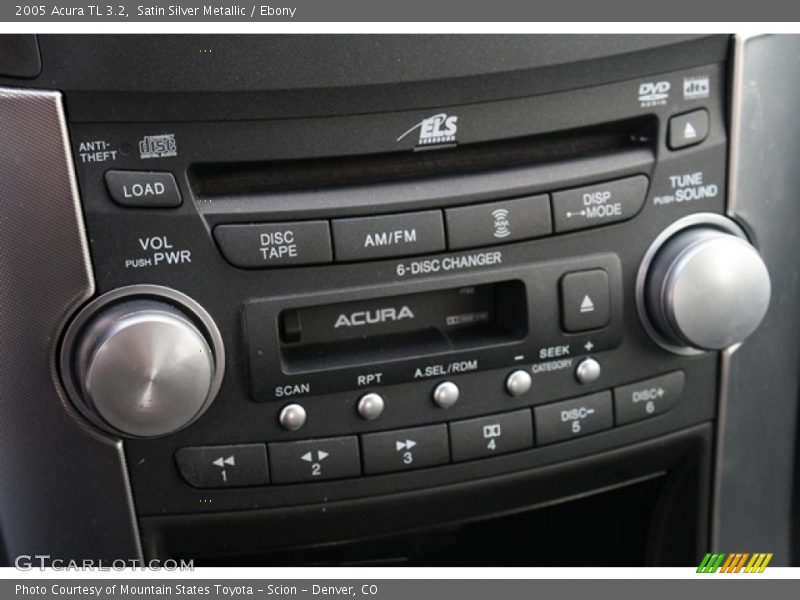 Satin Silver Metallic / Ebony 2005 Acura TL 3.2