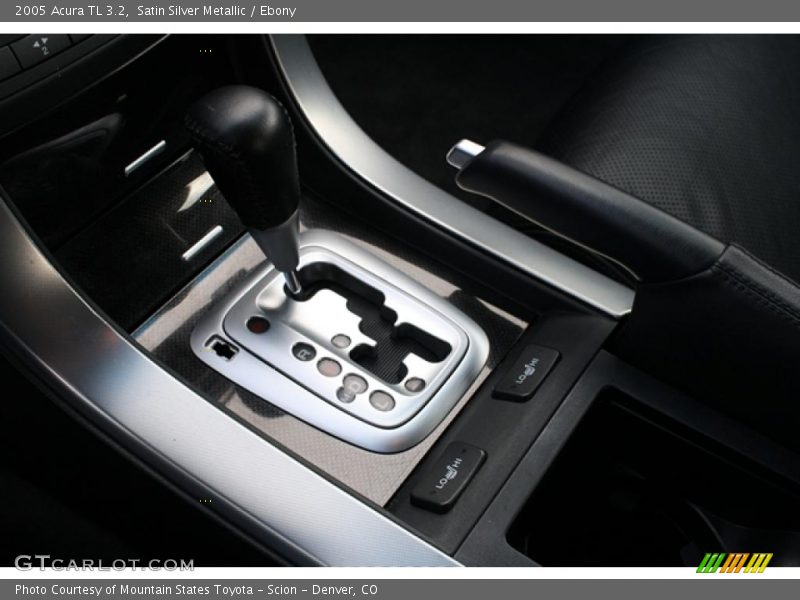 Satin Silver Metallic / Ebony 2005 Acura TL 3.2