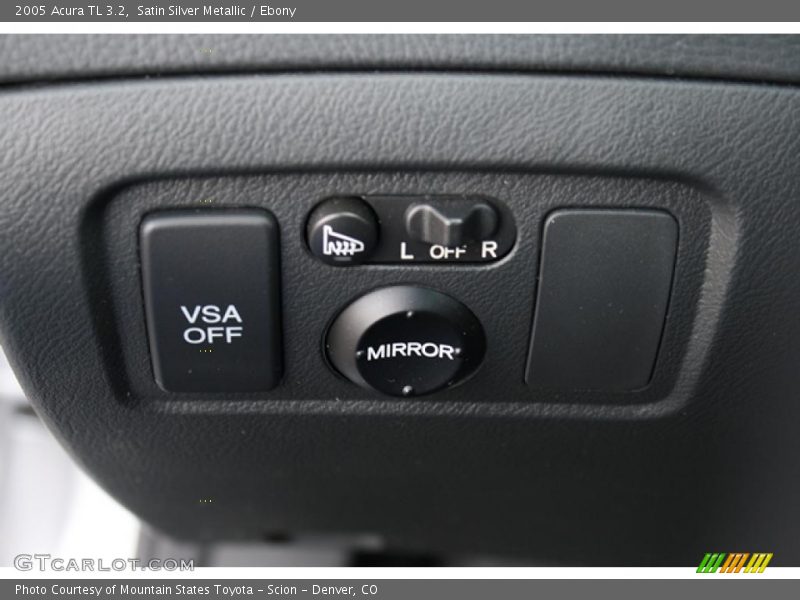 Satin Silver Metallic / Ebony 2005 Acura TL 3.2