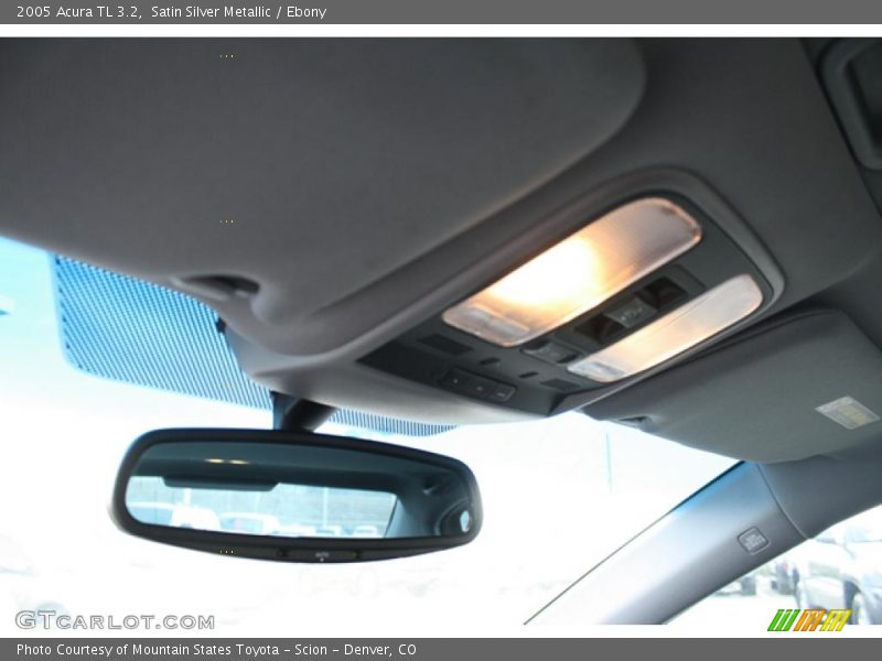 Satin Silver Metallic / Ebony 2005 Acura TL 3.2