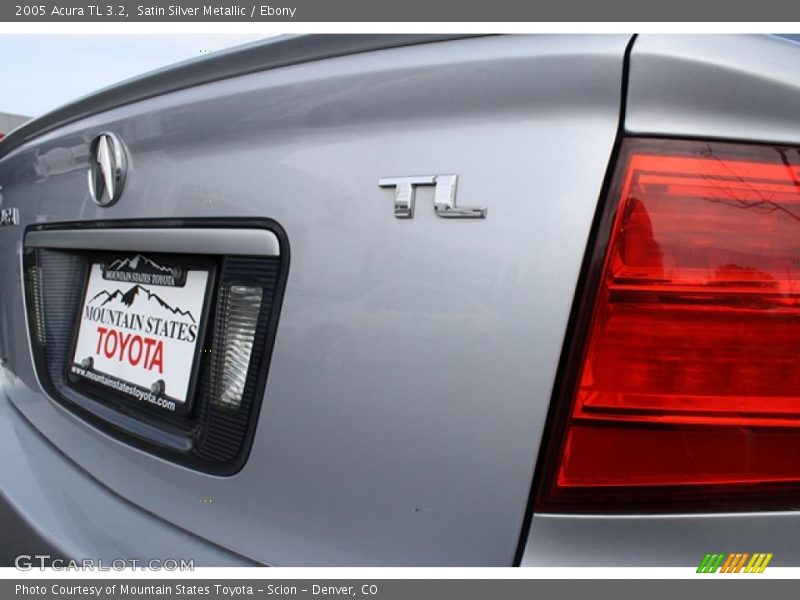 Satin Silver Metallic / Ebony 2005 Acura TL 3.2
