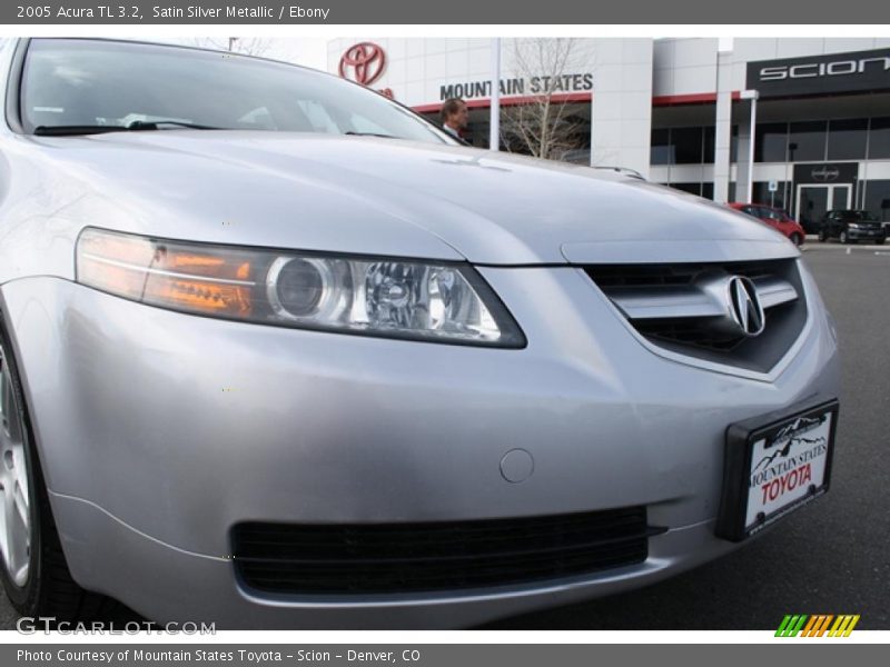 Satin Silver Metallic / Ebony 2005 Acura TL 3.2