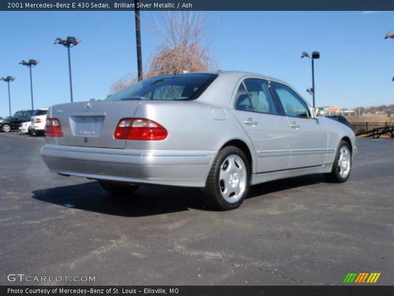 Brilliant Silver Metallic / Ash 2001 Mercedes-Benz E 430 Sedan