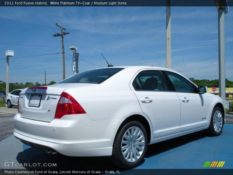  2011 Fusion Hybrid White Platinum Tri-Coat