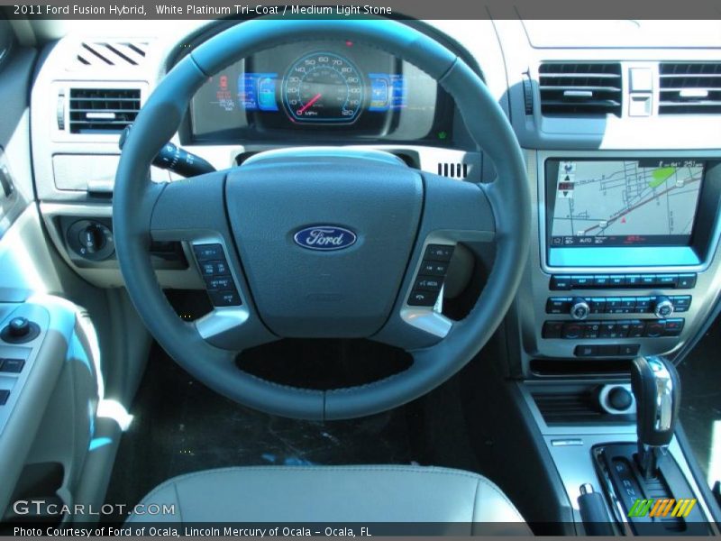 Dashboard of 2011 Fusion Hybrid