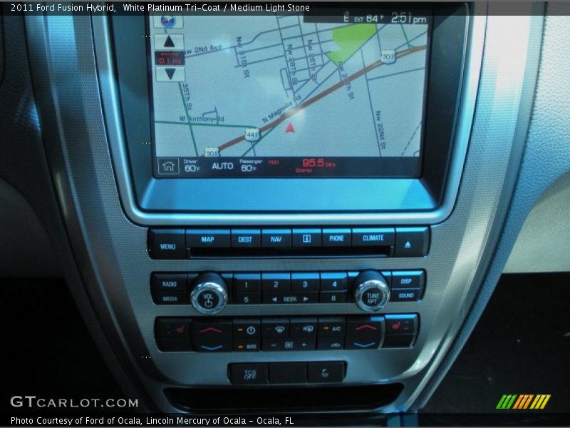 Navigation of 2011 Fusion Hybrid