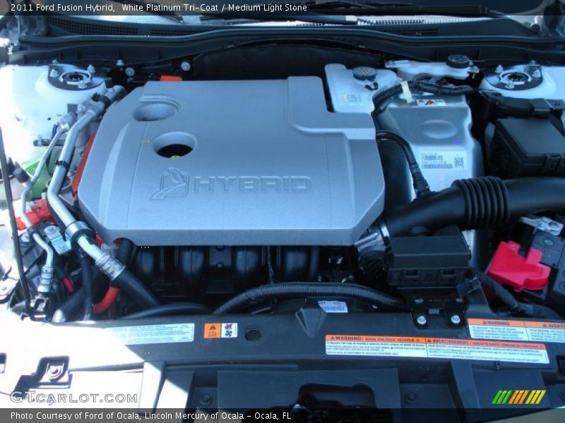  2011 Fusion Hybrid Engine - 2.5 Liter Atkinson Cycle DOHC 16-Valve VVT 4 Cylinder Gasoline/Electric Hybrid