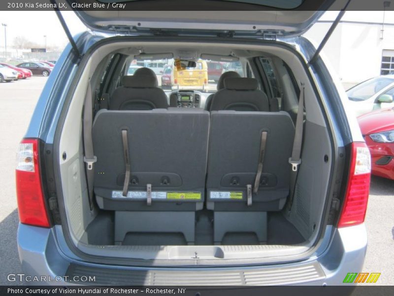 Glacier Blue / Gray 2010 Kia Sedona LX