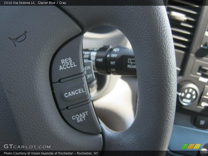 Glacier Blue / Gray 2010 Kia Sedona LX