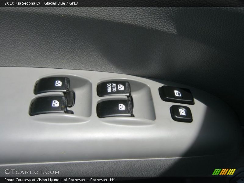 Glacier Blue / Gray 2010 Kia Sedona LX
