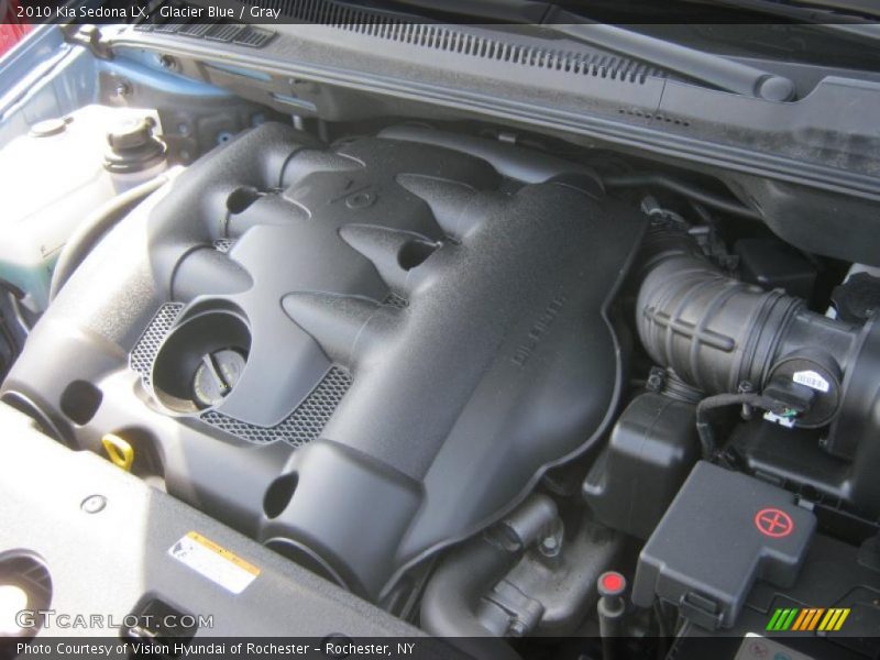 Glacier Blue / Gray 2010 Kia Sedona LX