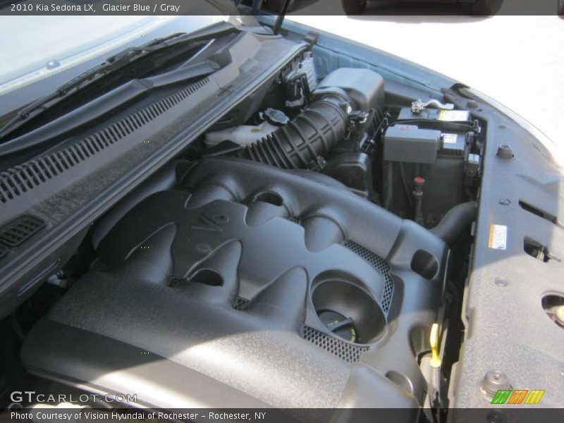Glacier Blue / Gray 2010 Kia Sedona LX