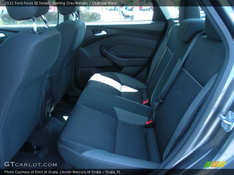 Sterling Grey Metallic / Charcoal Black 2012 Ford Focus SE Sedan