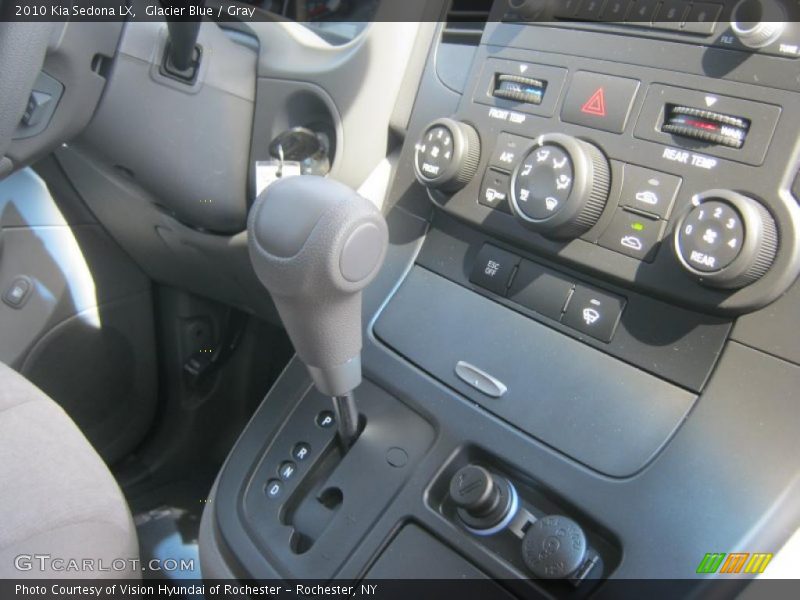 Glacier Blue / Gray 2010 Kia Sedona LX