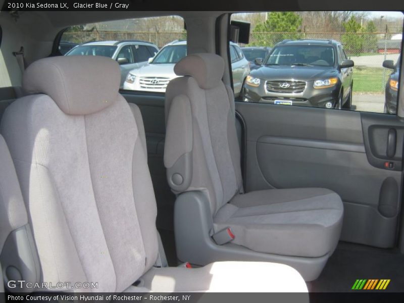 Glacier Blue / Gray 2010 Kia Sedona LX