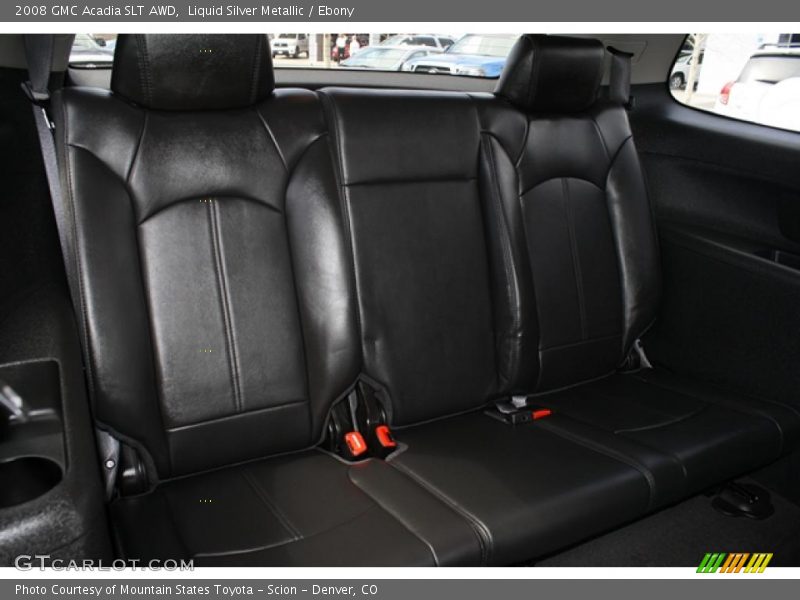 Liquid Silver Metallic / Ebony 2008 GMC Acadia SLT AWD