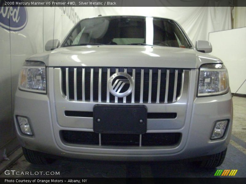 Silver Metallic / Black 2008 Mercury Mariner V6 Premier 4WD
