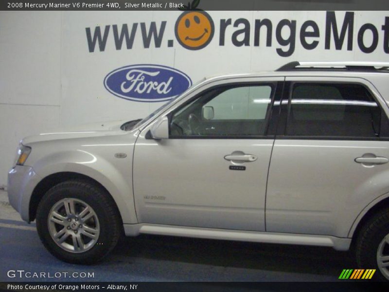 Silver Metallic / Black 2008 Mercury Mariner V6 Premier 4WD