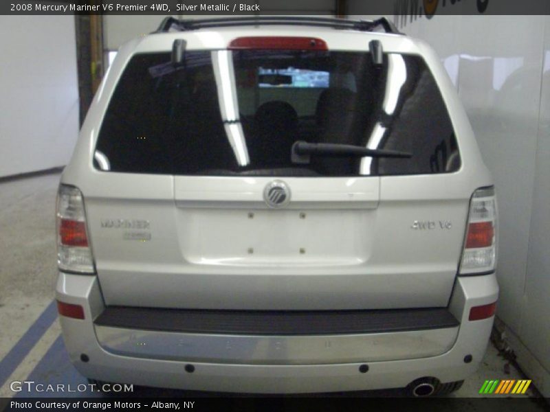 Silver Metallic / Black 2008 Mercury Mariner V6 Premier 4WD