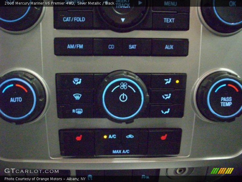 Silver Metallic / Black 2008 Mercury Mariner V6 Premier 4WD