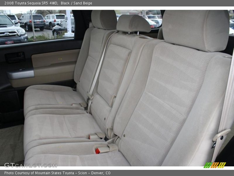 Black / Sand Beige 2008 Toyota Sequoia SR5 4WD