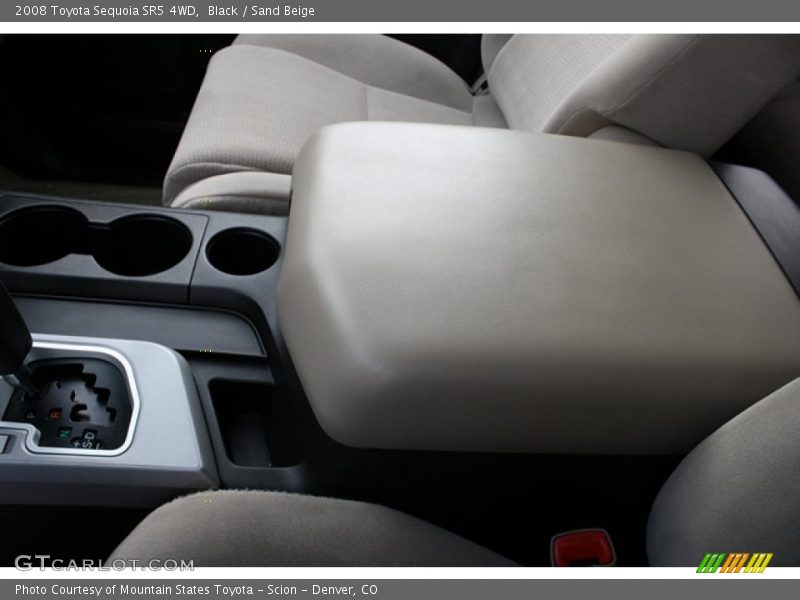 Black / Sand Beige 2008 Toyota Sequoia SR5 4WD