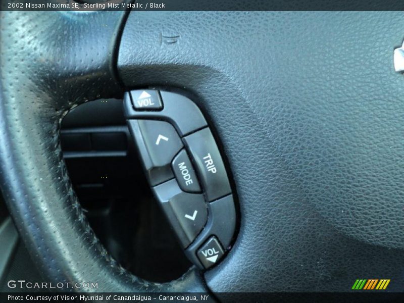 Sterling Mist Metallic / Black 2002 Nissan Maxima SE