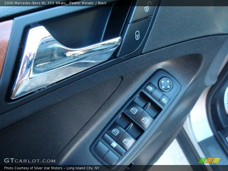 Pewter Metallic / Black 2006 Mercedes-Benz ML 350 4Matic