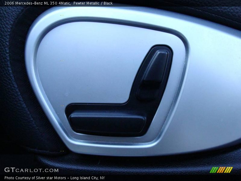 Pewter Metallic / Black 2006 Mercedes-Benz ML 350 4Matic