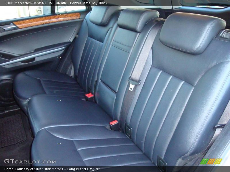 Pewter Metallic / Black 2006 Mercedes-Benz ML 350 4Matic