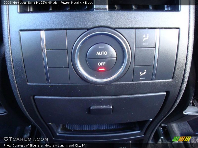 Pewter Metallic / Black 2006 Mercedes-Benz ML 350 4Matic