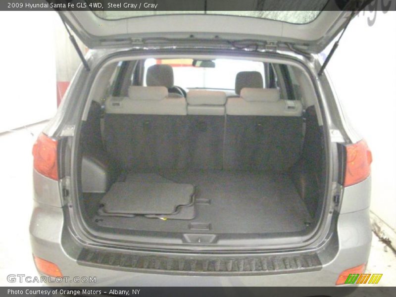 Steel Gray / Gray 2009 Hyundai Santa Fe GLS 4WD