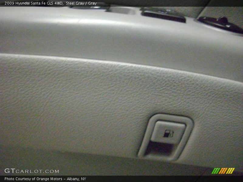 Steel Gray / Gray 2009 Hyundai Santa Fe GLS 4WD