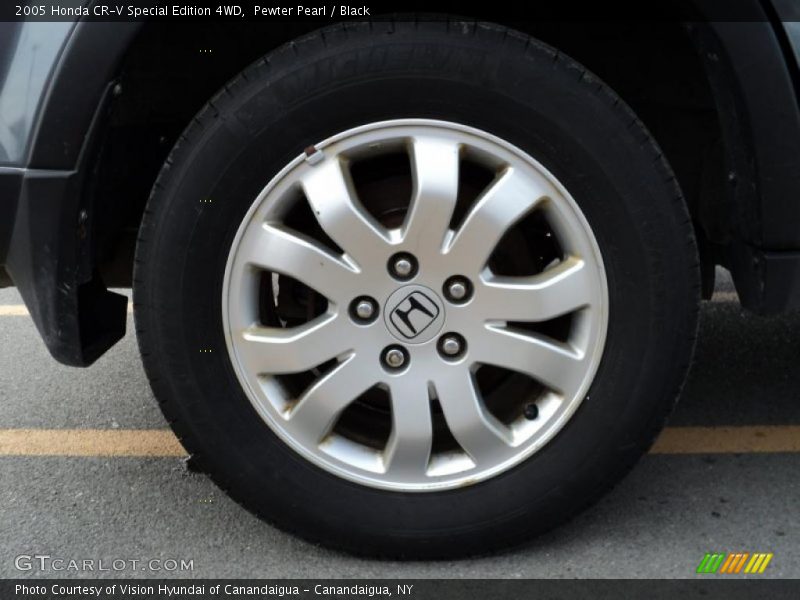Pewter Pearl / Black 2005 Honda CR-V Special Edition 4WD