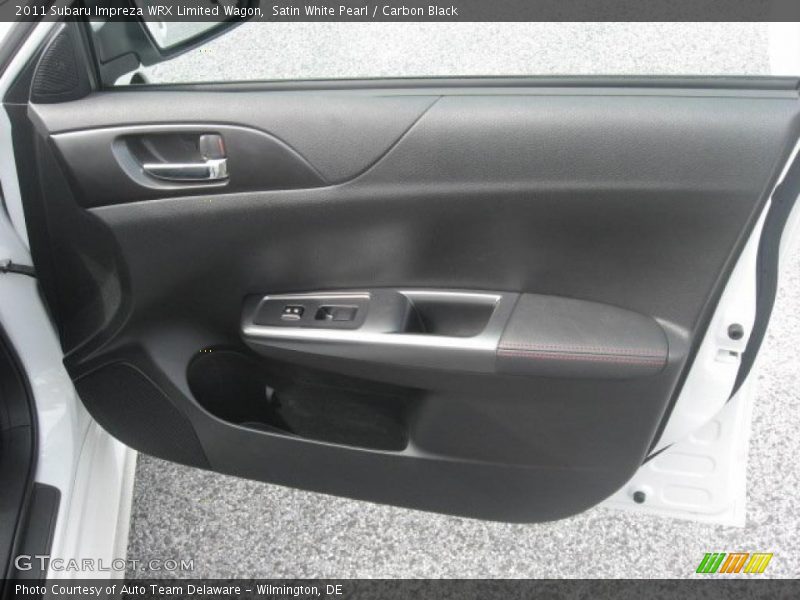 Door Panel of 2011 Impreza WRX Limited Wagon